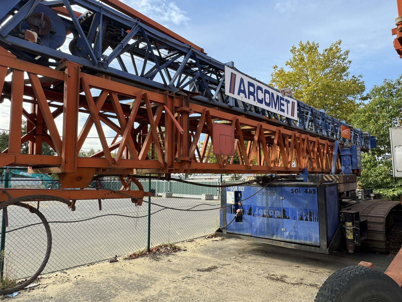 Arcomet T 33 C - Самоиздигащ се кулокран: снимка 5 Arcomet T 33 C - Самоиздигащ се кулокран: снимка 5