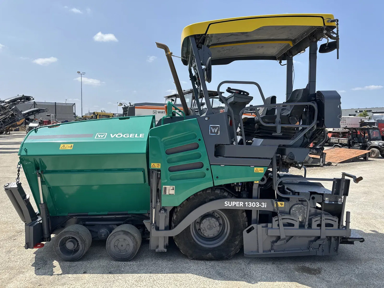 Vögele Super 1303-3i - Асфалтополагач: снимка 5 Vögele Super 1303-3i - Асфалтополагач: снимка 5