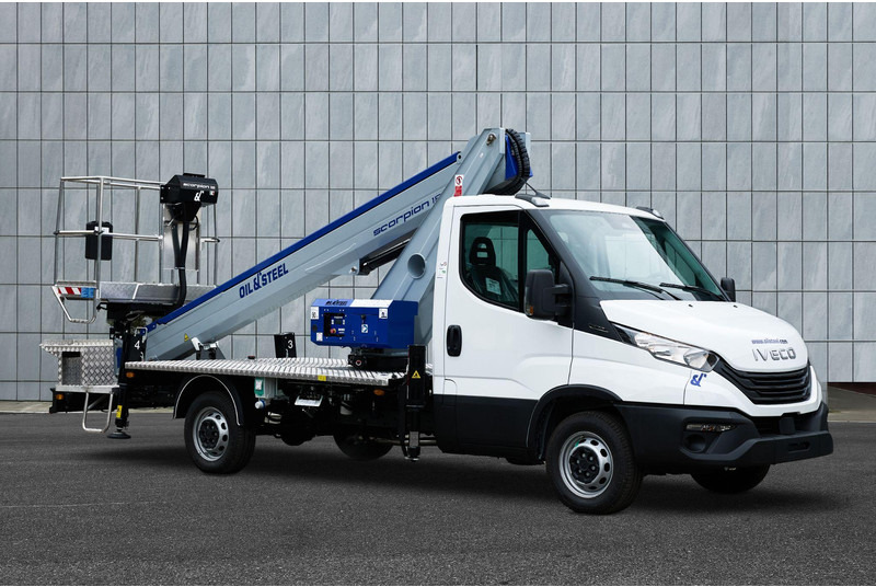 Oil & Steel Scorpion 18 Sobre IVECO DAILY 35S14 entre ejes 3750 mm - Работна площадка: снимка 1 Oil & Steel Scorpion 18 Sobre IVECO DAILY 35S14 entre ejes 3750 mm - Работна площадка: снимка 1