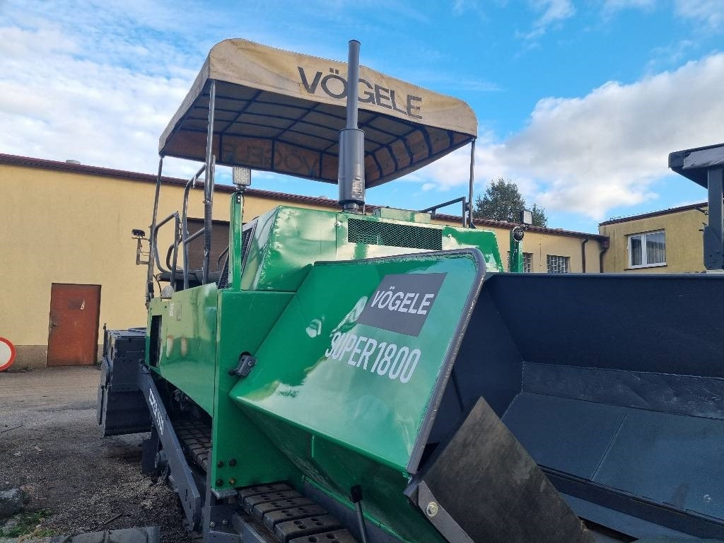 Vögele super 1800 - Асфалтополагач: снимка 1 Vögele super 1800 - Асфалтополагач: снимка 1