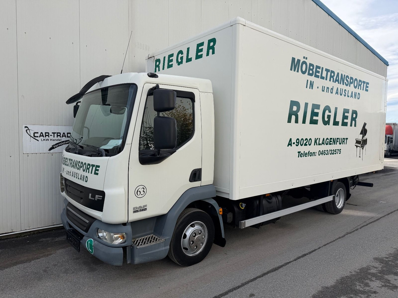 DAF LF 45.140 Koffer/LBW /TÜV - Лекотоварен автомобил фургон: снимка 1 DAF LF 45.140 Koffer/LBW /TÜV - Лекотоварен автомобил фургон: снимка 1