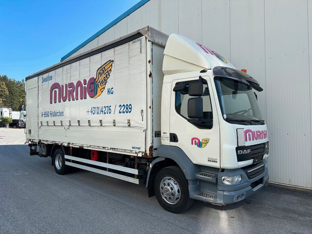 DAF LF 55-220 EEV Edscha LBW - Камион с брезент: снимка 1 DAF LF 55-220 EEV Edscha LBW - Камион с брезент: снимка 1