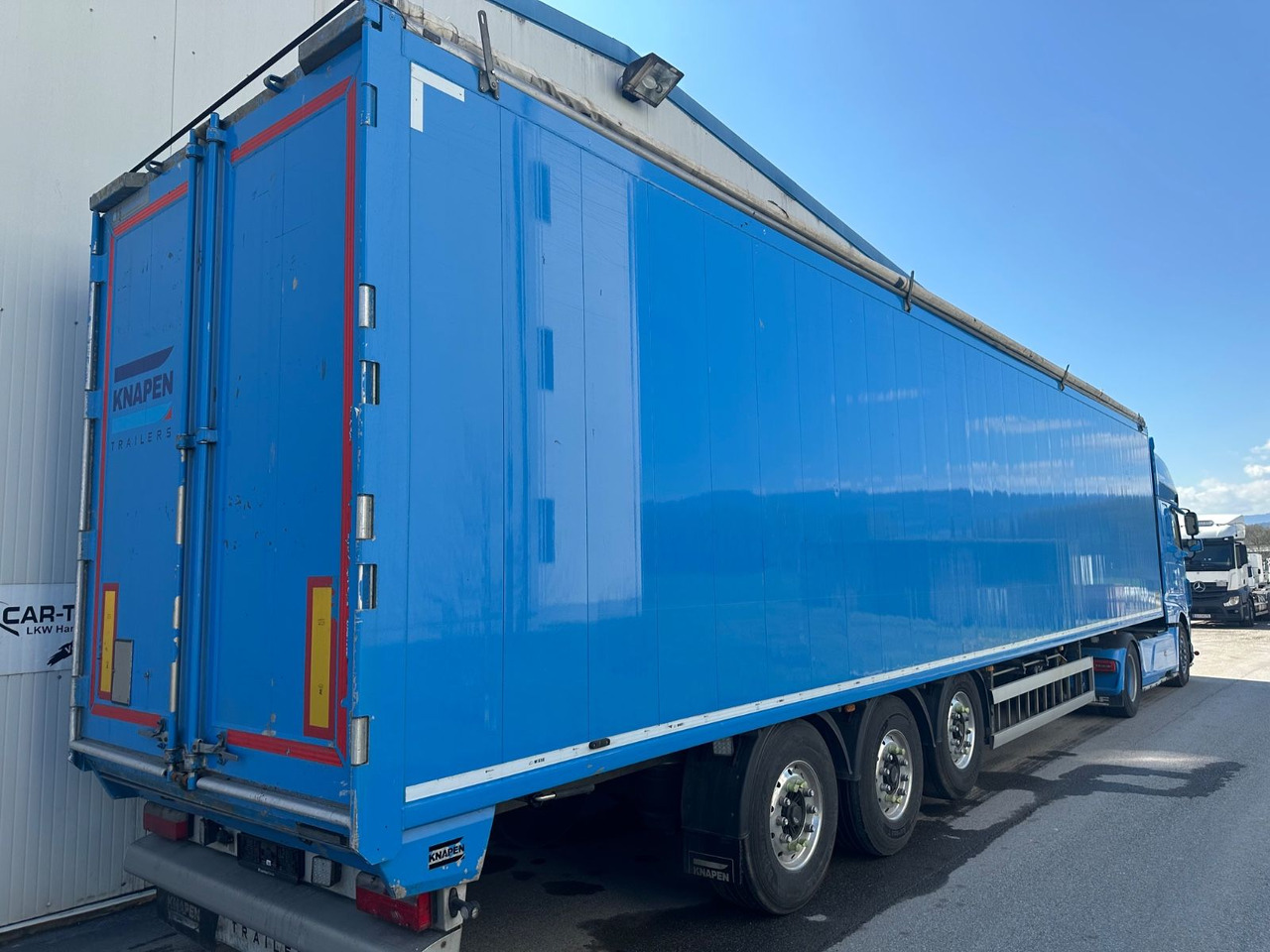 Knapen ALU LIFT E-Verdeck Müllplane - С плъзгащ под полуремарке: снимка 3 Knapen ALU LIFT E-Verdeck Müllplane - С плъзгащ под полуремарке: снимка 3