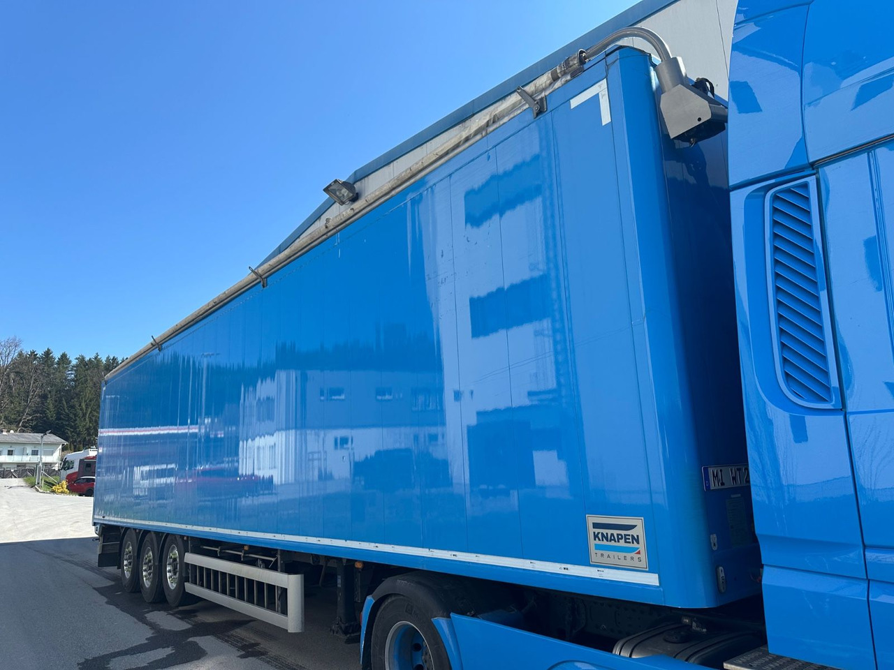 Knapen ALU LIFT E-Verdeck Müllplane - С плъзгащ под полуремарке: снимка 2 Knapen ALU LIFT E-Verdeck Müllplane - С плъзгащ под полуремарке: снимка 2