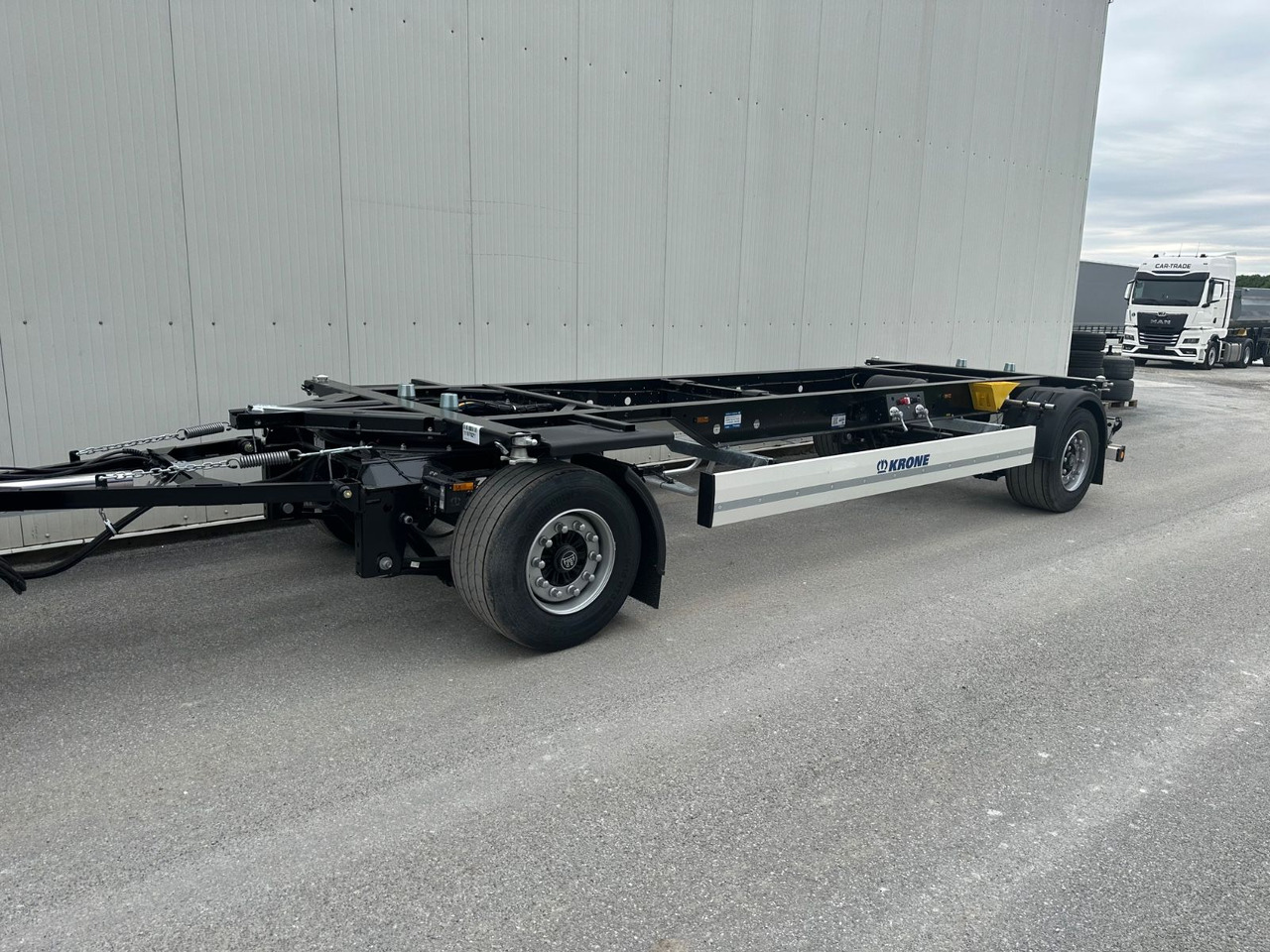 Krone SD Maxi - Контейнеровоз/ Сменна каросерия ремарке: снимка 1 Krone SD Maxi - Контейнеровоз/ Сменна каросерия ремарке: снимка 1