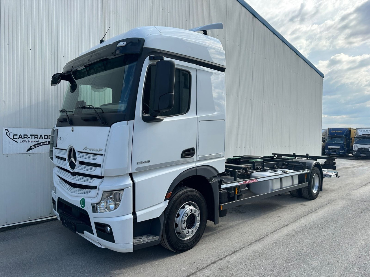 Mercedes-Benz Actros 1945 Standard 2T LBW - Контейнеровоз/ Сменна каросерия камион: снимка 1 Mercedes-Benz Actros 1945 Standard 2T LBW - Контейнеровоз/ Сменна каросерия камион: снимка 1