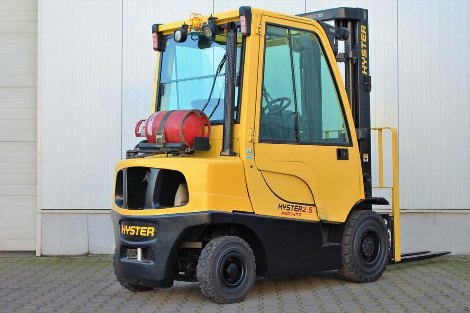 HYSTER H2.5FT Gas 2500kg Kabine 2018 Stapler UVV ✅ - Газокар: снимка 1 HYSTER H2.5FT Gas 2500kg Kabine 2018 Stapler UVV ✅ - Газокар: снимка 1