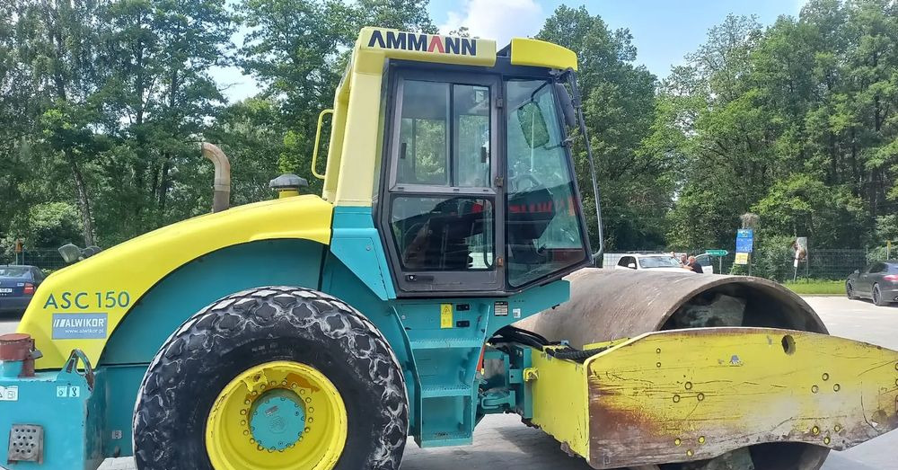Ammann ASC 150 walec stal guma - Компактор: снимка 1 Ammann ASC 150 walec stal guma - Компактор: снимка 1
