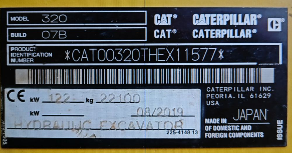 Caterpillar cat 320 - Верижен багер: снимка 5 Caterpillar cat 320 - Верижен багер: снимка 5