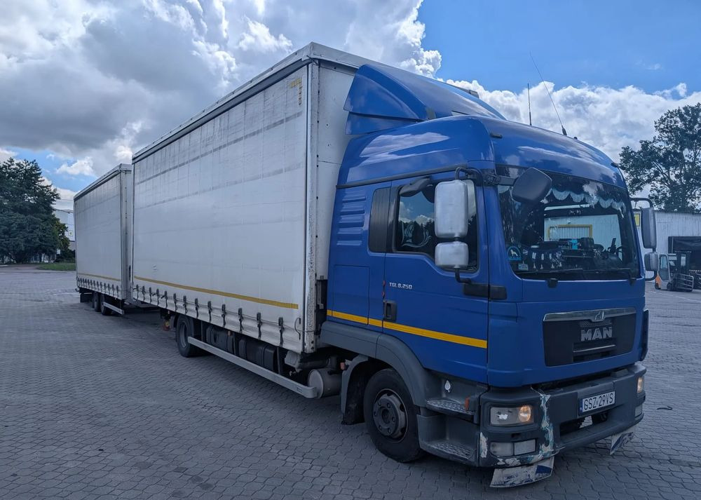 MAN TGL 8.250 - Камион с брезент: снимка 5 MAN TGL 8.250 - Камион с брезент: снимка 5