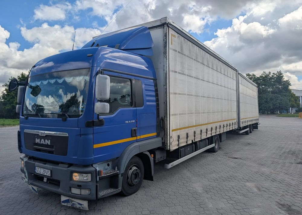 MAN TGL 8.250 - Камион с брезент: снимка 4 MAN TGL 8.250 - Камион с брезент: снимка 4