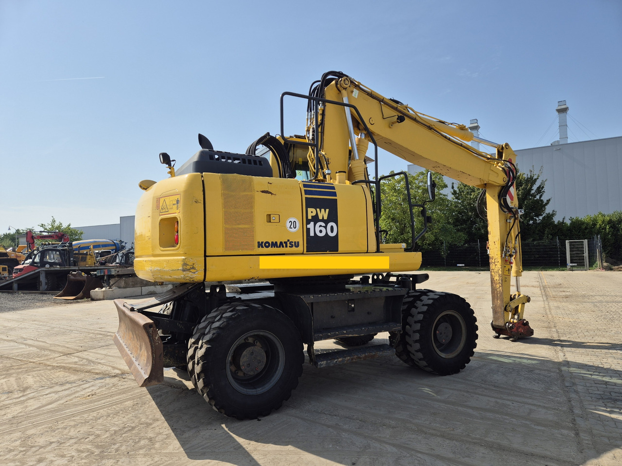 KOMATSU PW 160 - 8 - Колесен багер: снимка 3 KOMATSU PW 160 - 8 - Колесен багер: снимка 3