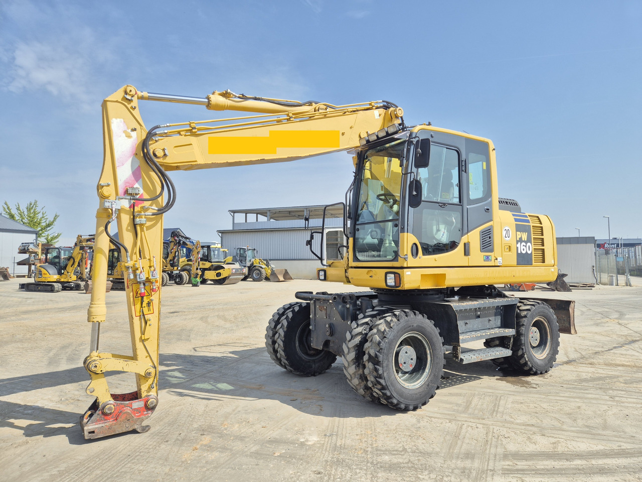 KOMATSU PW 160 - 8 - Колесен багер: снимка 2 KOMATSU PW 160 - 8 - Колесен багер: снимка 2