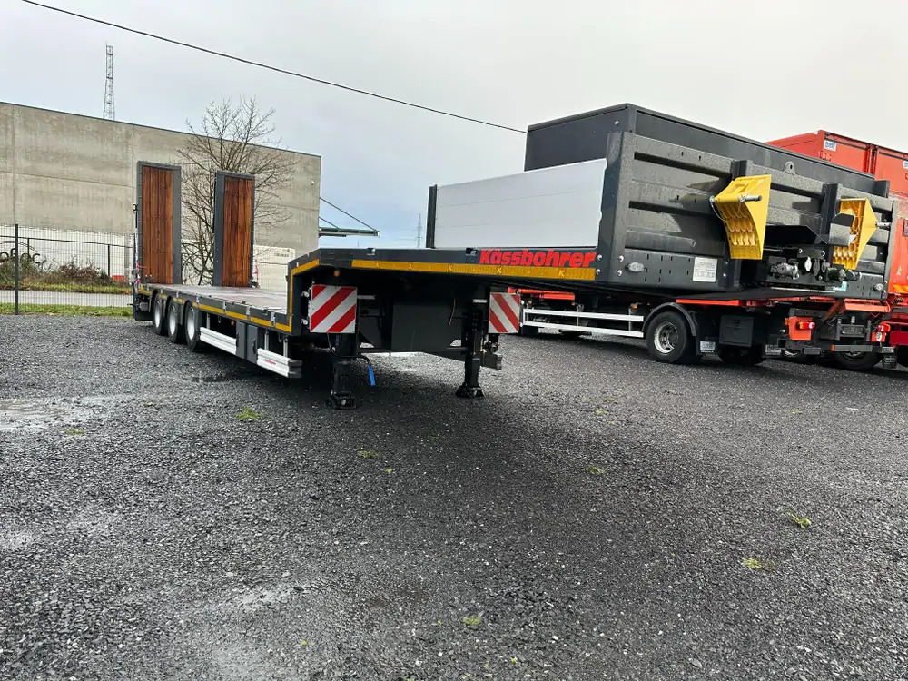 Kässbohrer essieu relevable + essieu suiveur - MATERIEL NEUF - Нискорамна площадка полуремарке: снимка 2 Kässbohrer essieu relevable + essieu suiveur - MATERIEL NEUF - Нискорамна площадка полуремарке: снимка 2