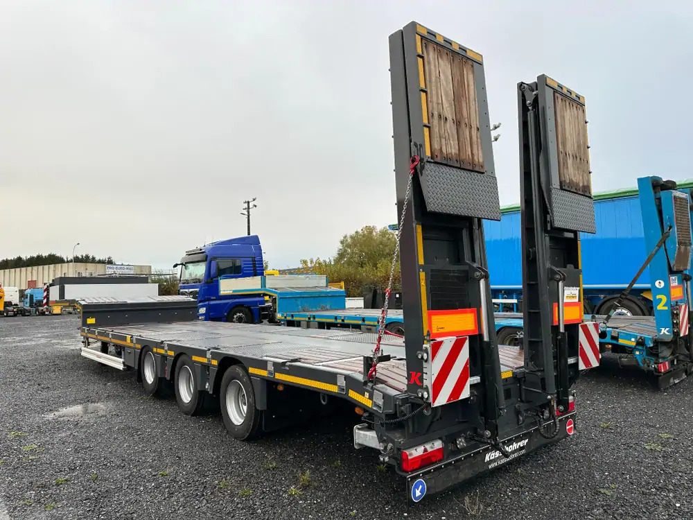 Kässbohrer essieu relevable + essieu suiveur - MATERIEL NEUF - Нискорамна площадка полуремарке: снимка 4 Kässbohrer essieu relevable + essieu suiveur - MATERIEL NEUF - Нискорамна площадка полуремарке: снимка 4