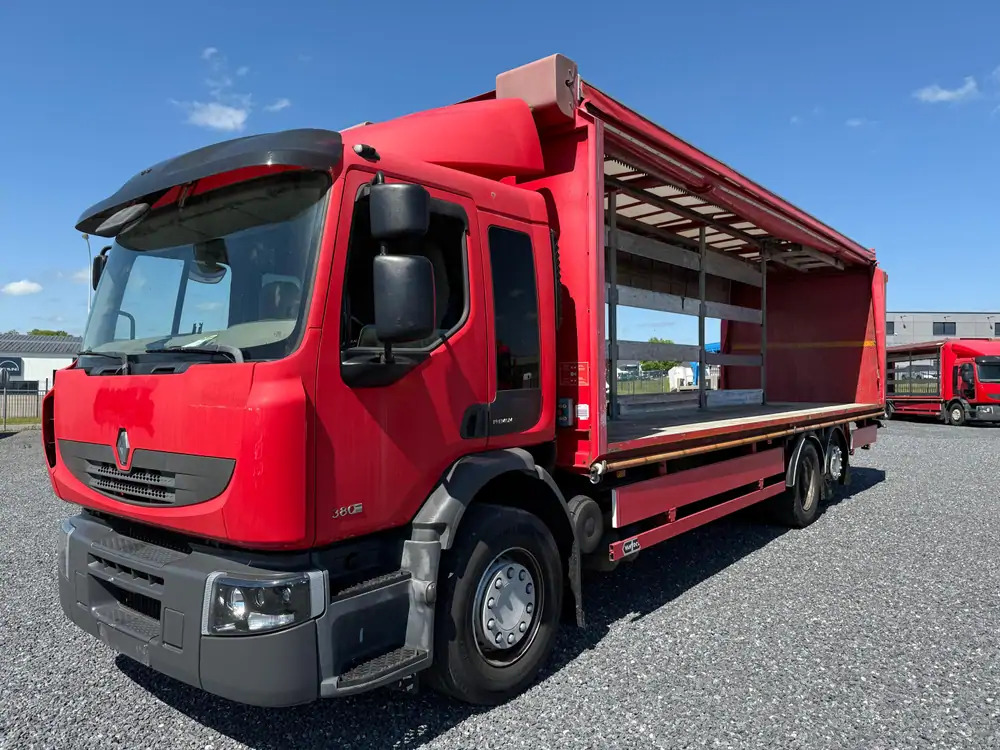 Renault Premium *488.150 km*Hayon 2500 kg*Full pneumatique*Euro5 - Камион с брезент: снимка 1 Renault Premium *488.150 km*Hayon 2500 kg*Full pneumatique*Euro5 - Камион с брезент: снимка 1