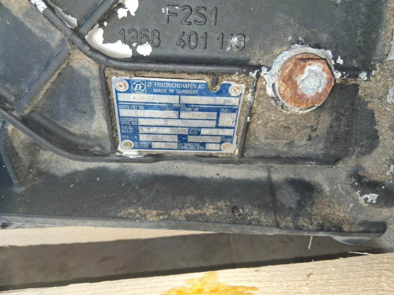 MAN TGS - Скоростна кутия: снимка 3 MAN TGS - Скоростна кутия: снимка 3