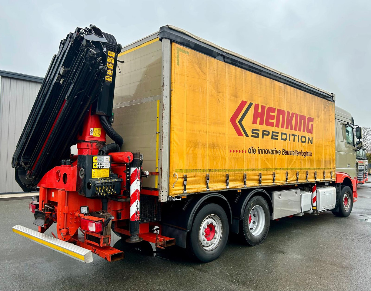 DAF DAF XF 460 FAN + PALFINGER + 16mtr + Lenkachse + EURO 6 - Камион с брезент, Камион с кран: снимка 5 DAF DAF XF 460 FAN + PALFINGER + 16mtr + Lenkachse + EURO 6 - Камион с брезент, Камион с кран: снимка 5