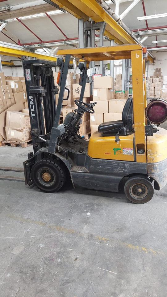 Gabelstapler TCM + Gas + 1,3 t Hub + Bj. 1999 - Газокар: снимка 1 Gabelstapler TCM + Gas + 1,3 t Hub + Bj. 1999 - Газокар: снимка 1