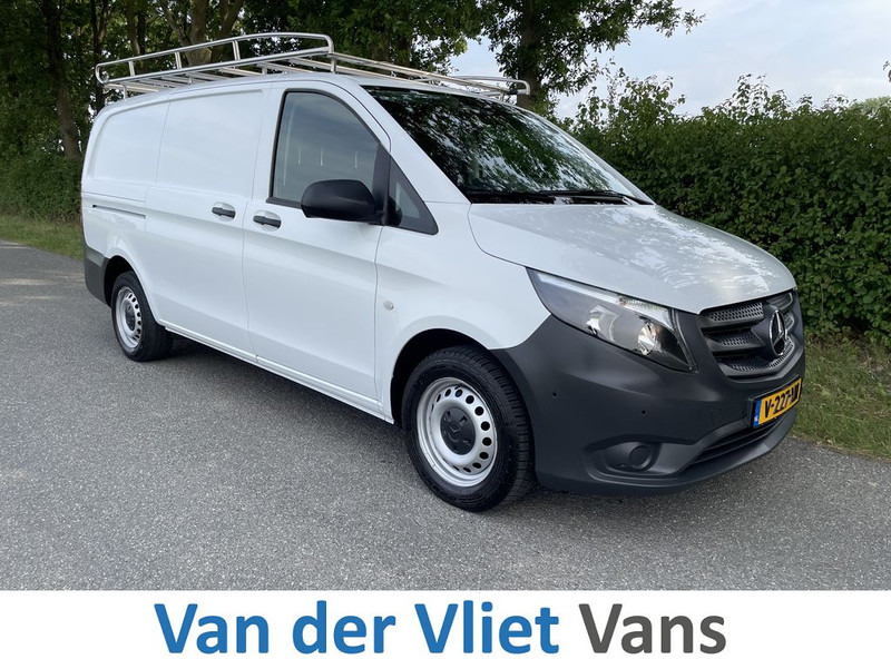 Mercedes-Benz Vito 114 CDI 136pk E6 Automaat Lang 3 zits BPM Vrij! Lease €380 p/m, Airco, Navi+Camera, Trekhaak, PDC, Imperiaal, Bedrijfsinrichting, Onderhoudshistorie aanwezig - Малък ван: снимка 1 Mercedes-Benz Vito 114 CDI 136pk E6 Automaat Lang 3 zits BPM Vrij! Lease €380 p/m, Airco, Navi+Camera, Trekhaak, PDC, Imperiaal, Bedrijfsinrichting, Onderhoudshistorie aanwezig - Малък ван: снимка 1