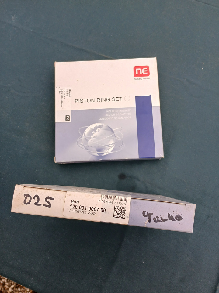 Pistonrings NE 120031000700 for MAN D25 Turbo - Бутало/ Пръстени/ Втулки: снимка 1 Pistonrings NE 120031000700 for MAN D25 Turbo - Бутало/ Пръстени/ Втулки: снимка 1