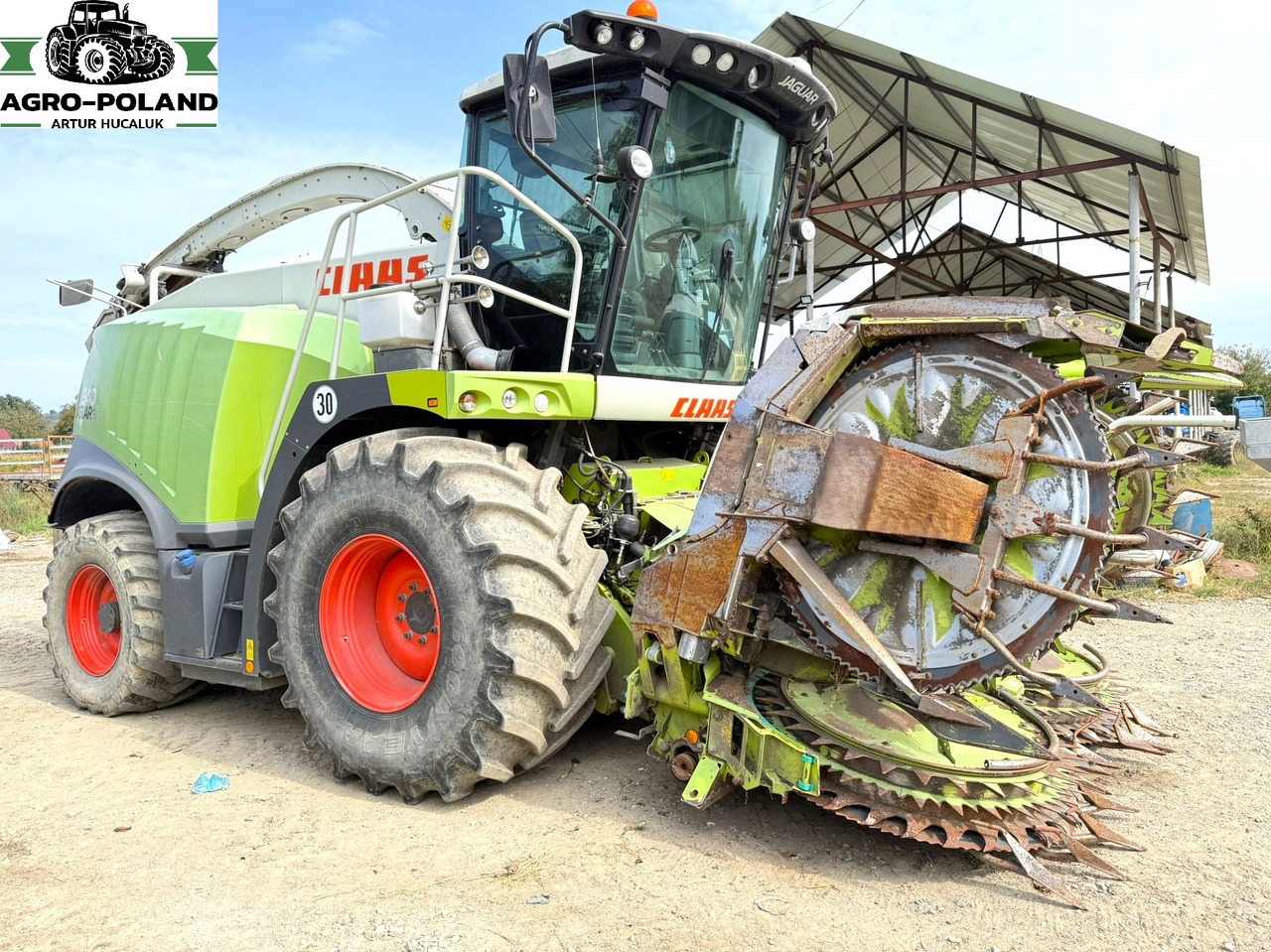 CLAAS JAGUAR 940 - 2014 ROK - 4X4 + ORBIS 600 + PU 300 - Силажокомбайн: снимка 3 CLAAS JAGUAR 940 - 2014 ROK - 4X4 + ORBIS 600 + PU 300 - Силажокомбайн: снимка 3
