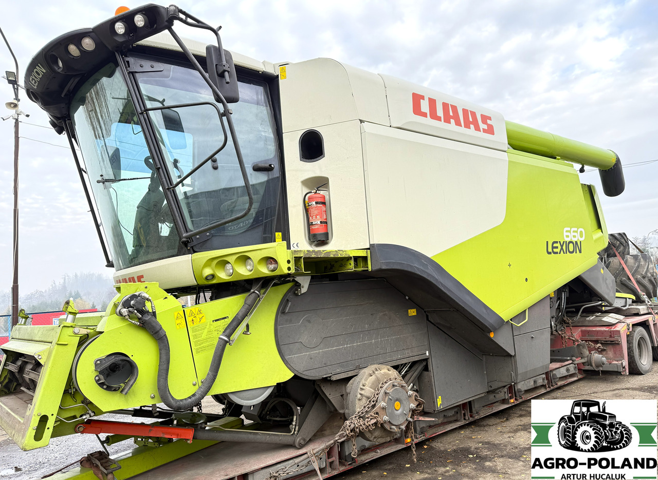 CLAAS LEXION 660 - 2013 ROK - NOWSZY MODEL - 2468 H - VARIO 750 - Зърнокомбайн: снимка 2 CLAAS LEXION 660 - 2013 ROK - NOWSZY MODEL - 2468 H - VARIO 750 - Зърнокомбайн: снимка 2