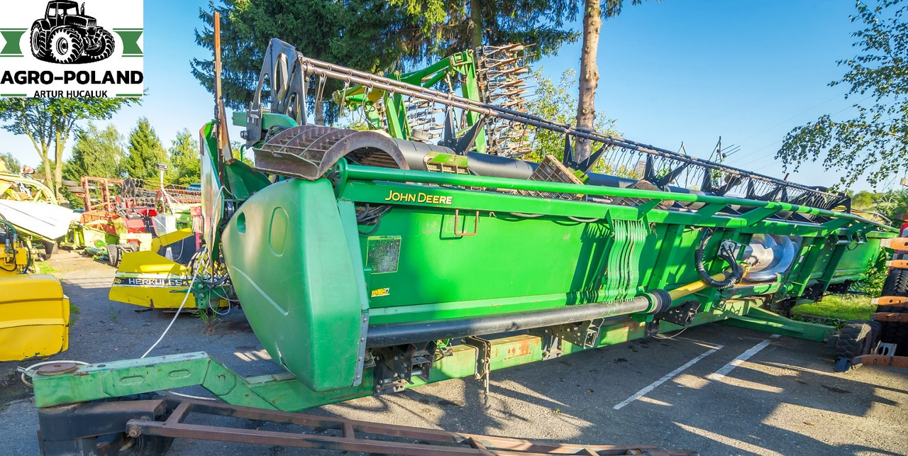 JOHN DEERE 635 R - 10,7 M - 2013 ROK - Хедер: снимка 1 JOHN DEERE 635 R - 10,7 M - 2013 ROK - Хедер: снимка 1