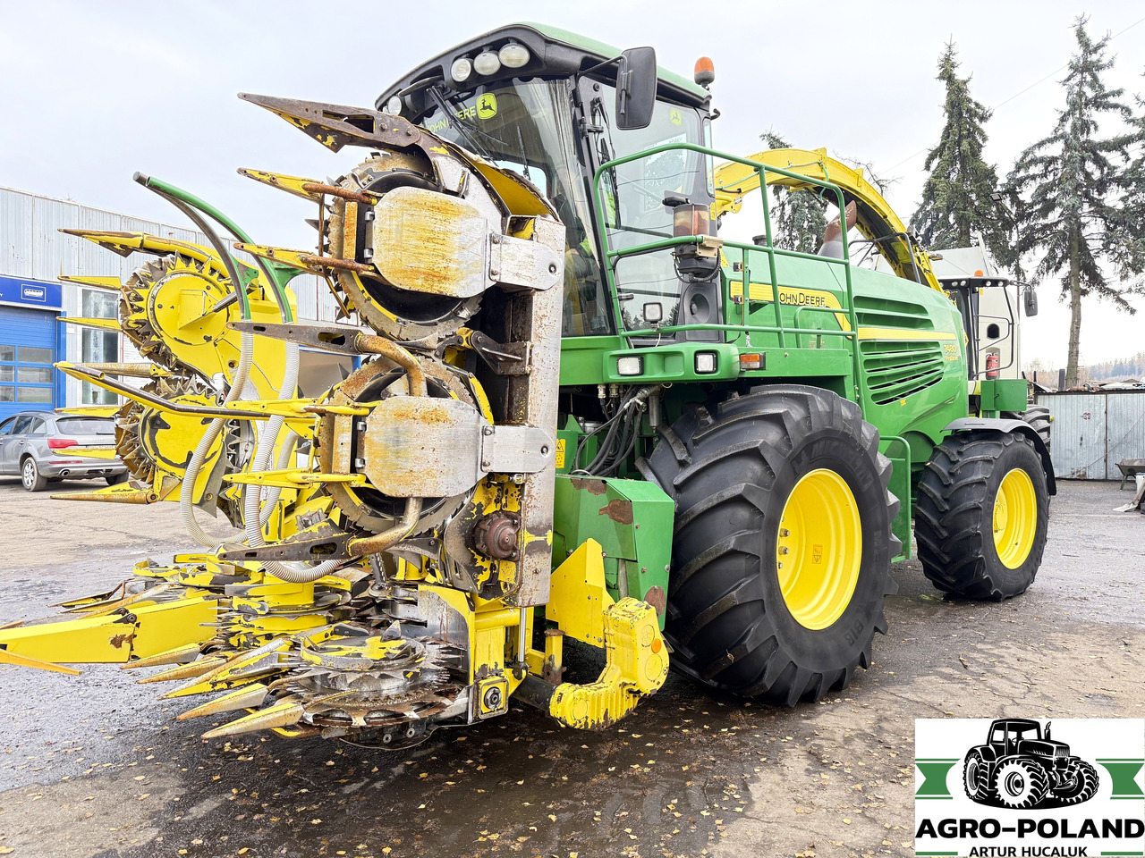 JOHN DEERE 7480 - ProDrive - 4x4 - 2014 rok - Kemper 360 plus - Pickup 630c - 40 km/h - Силажокомбайн: снимка 2 JOHN DEERE 7480 - ProDrive - 4x4 - 2014 rok - Kemper 360 plus - Pickup 630c - 40 km/h - Силажокомбайн: снимка 2