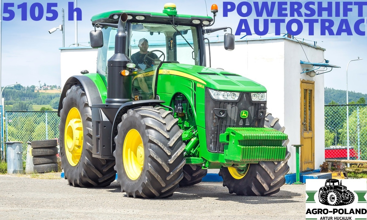 JOHN DEERE 8295 R - 5105 h - POWERSHIFT - AUTOTRAC - 2016 ROK - ORYGINALNE OPONY - Трактор: снимка 1 JOHN DEERE 8295 R - 5105 h - POWERSHIFT - AUTOTRAC - 2016 ROK - ORYGINALNE OPONY - Трактор: снимка 1