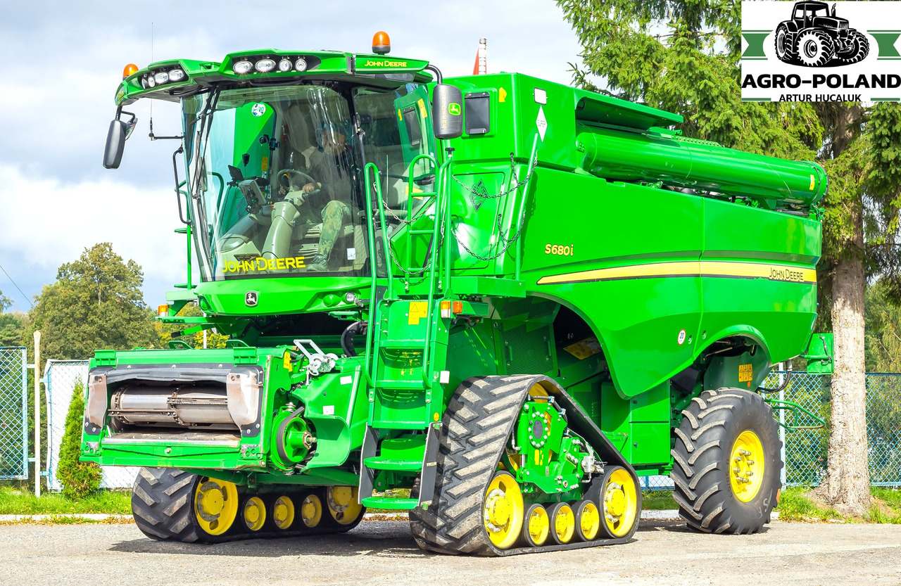 JOHN DEERE S 680 i - 1781/2705 h - 2014 ROK - 9,15 M - Z NIEMIEC - Зърнокомбайн: снимка 2 JOHN DEERE S 680 i - 1781/2705 h - 2014 ROK - 9,15 M - Z NIEMIEC - Зърнокомбайн: снимка 2