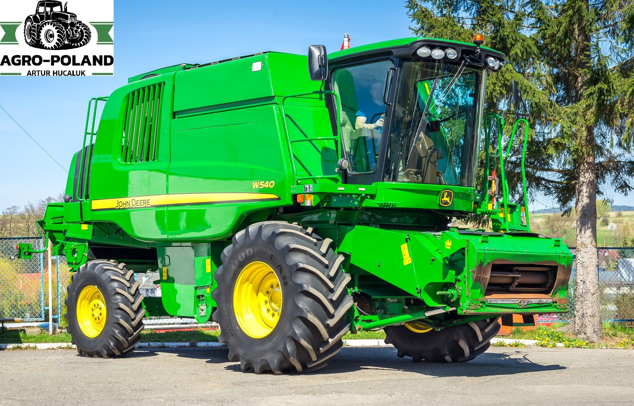 JOHN DEERE W 540 - 2485/3436 h - 5,5 M - 2008 ROK - Зърнокомбайн: снимка 2 JOHN DEERE W 540 - 2485/3436 h - 5,5 M - 2008 ROK - Зърнокомбайн: снимка 2