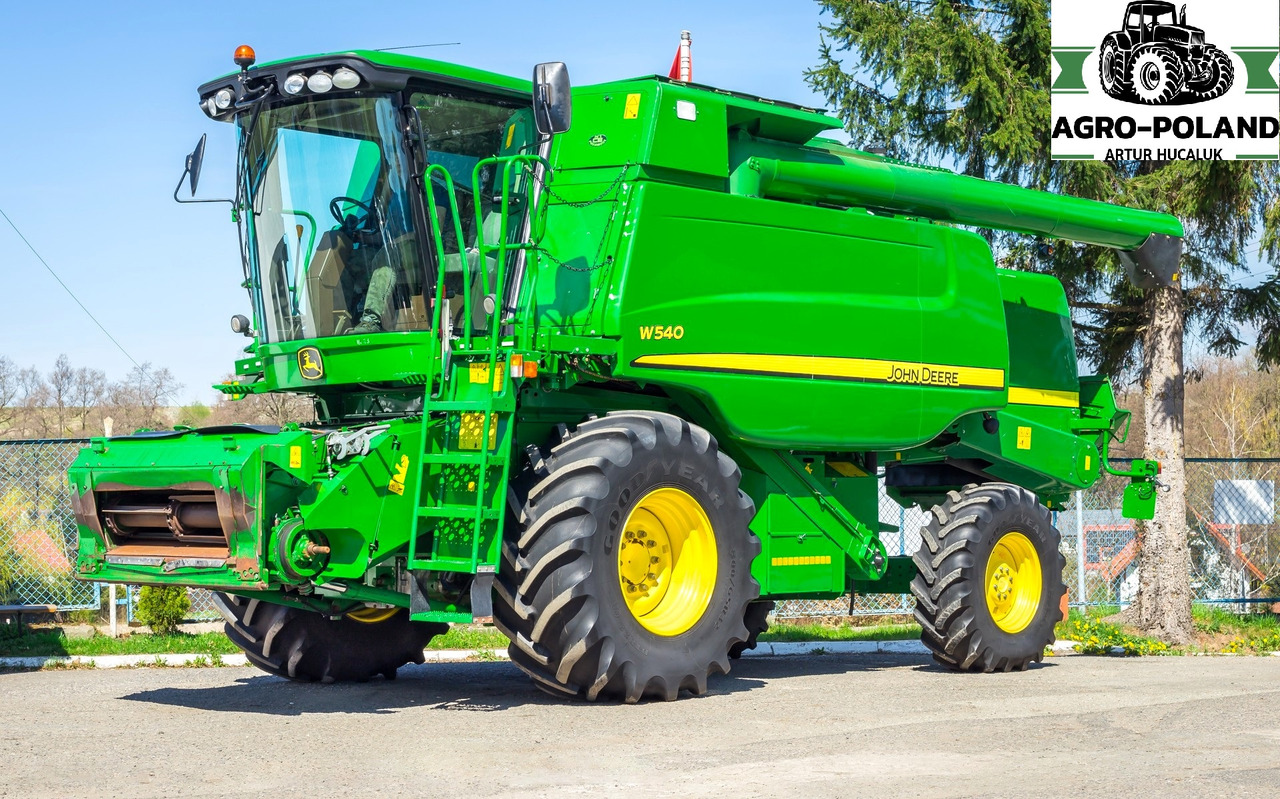 JOHN DEERE W 540 - 2485/3436 h - 5,5 M - 2008 ROK - Зърнокомбайн: снимка 1 JOHN DEERE W 540 - 2485/3436 h - 5,5 M - 2008 ROK - Зърнокомбайн: снимка 1