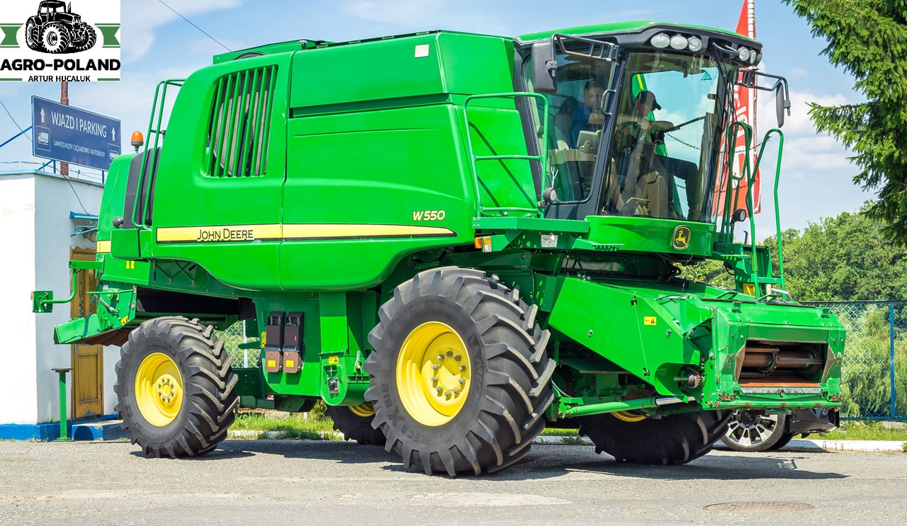 JOHN DEERE W 550 - 2981 h - 5,5 M - 2011 ROK - Зърнокомбайн: снимка 1 JOHN DEERE W 550 - 2981 h - 5,5 M - 2011 ROK - Зърнокомбайн: снимка 1