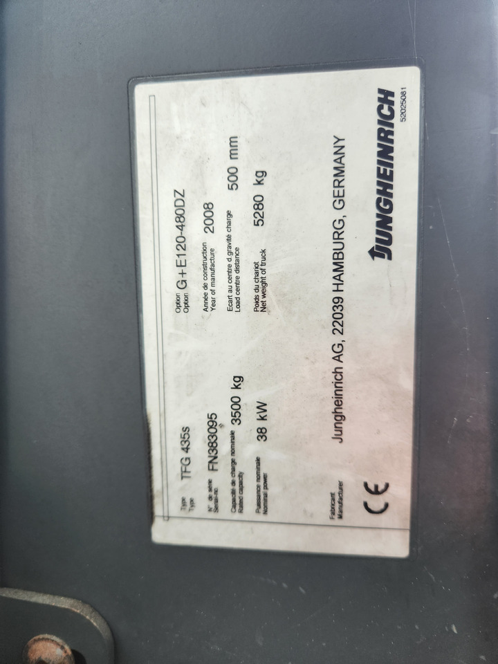 JUGHEINRICH TFG435s - Газокар: снимка 3 JUGHEINRICH TFG435s - Газокар: снимка 3