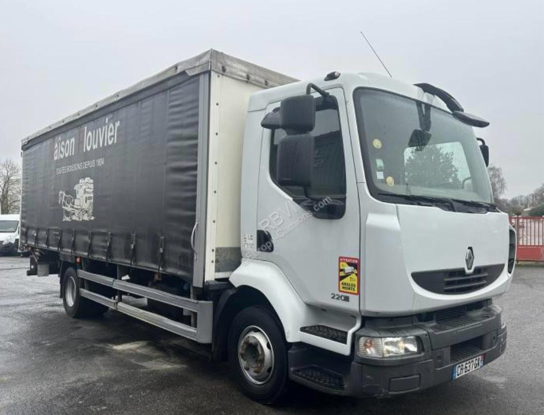 RENAULT MIDLUM 12.220 - Камион с брезент: снимка 2 RENAULT MIDLUM 12.220 - Камион с брезент: снимка 2