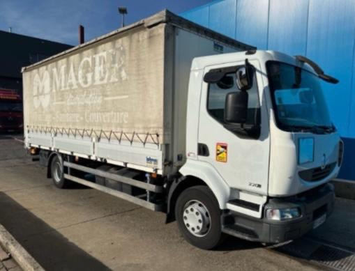 RENAULT midlum 14.220 - Камион с брезент: снимка 1 RENAULT midlum 14.220 - Камион с брезент: снимка 1