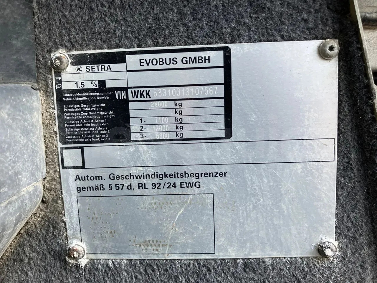 Междуградски автобус Setra S417: снимка 7 Междуградски автобус Setra S417: снимка 7