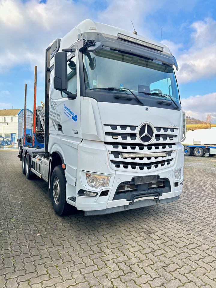 Mercedes Arocs 3358 L 6x4 Radstand 4500 Arocs 3358 L 6x4 Blatt-Luft Gefedert - Камион за дърва: снимка 4 Mercedes Arocs 3358 L 6x4 Radstand 4500 Arocs 3358 L 6x4 Blatt-Luft Gefedert - Камион за дърва: снимка 4