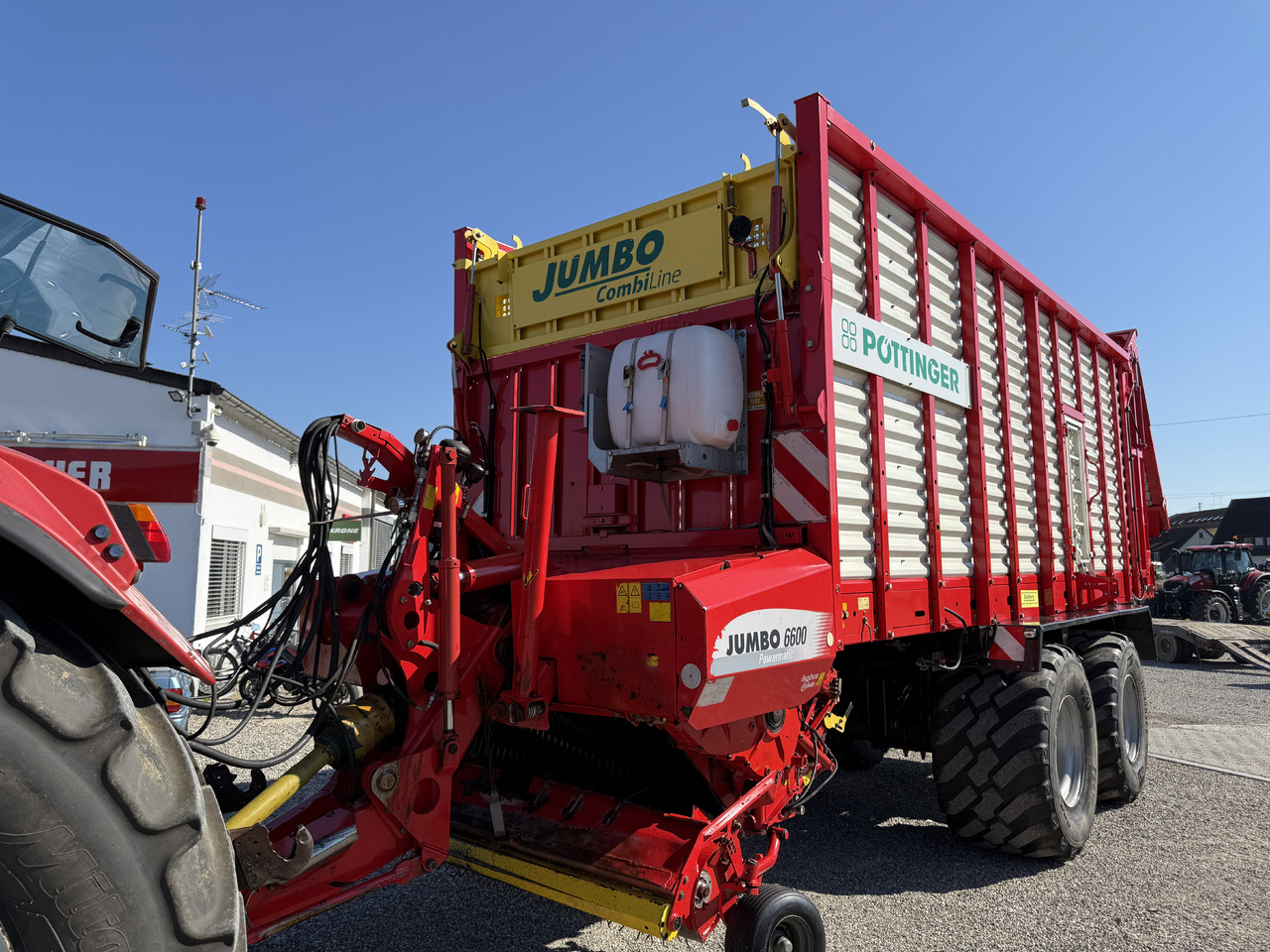 PÖTTINGER Jumbo 6600 L - Количка за хедер: снимка 3 PÖTTINGER Jumbo 6600 L - Количка за хедер: снимка 3