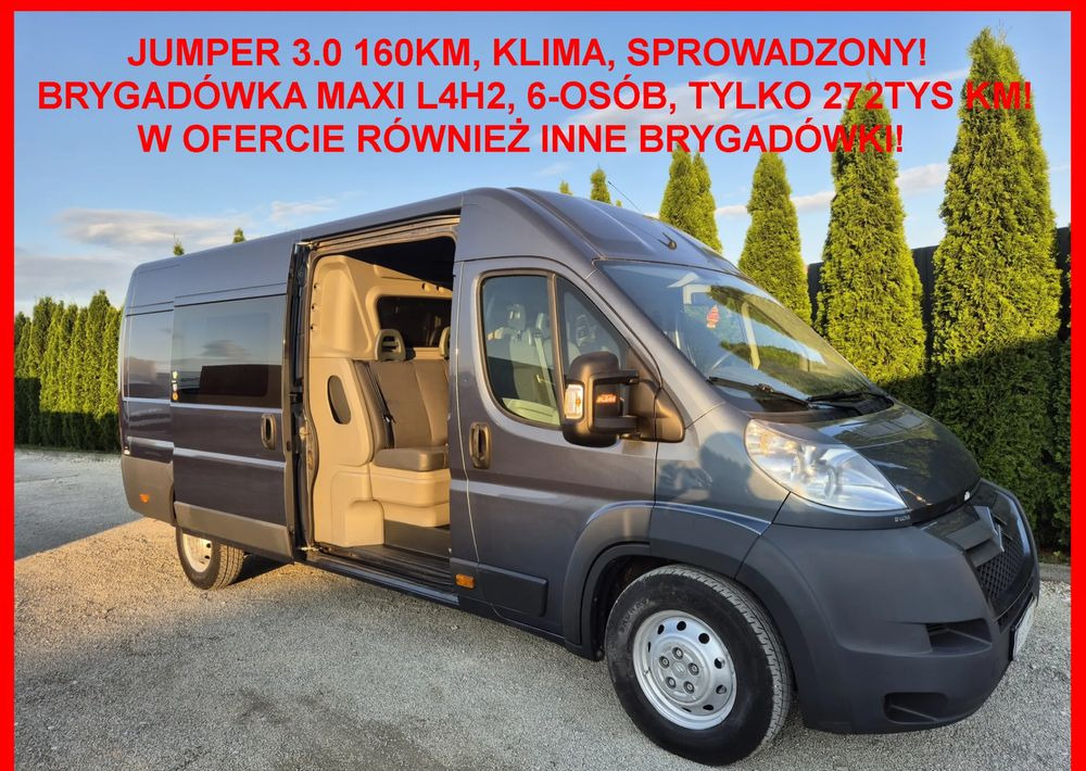 Citroën JUMPER 3.0 160KM Dubel Kabina - Товарен бус: снимка 1 Citroën JUMPER 3.0 160KM Dubel Kabina - Товарен бус: снимка 1