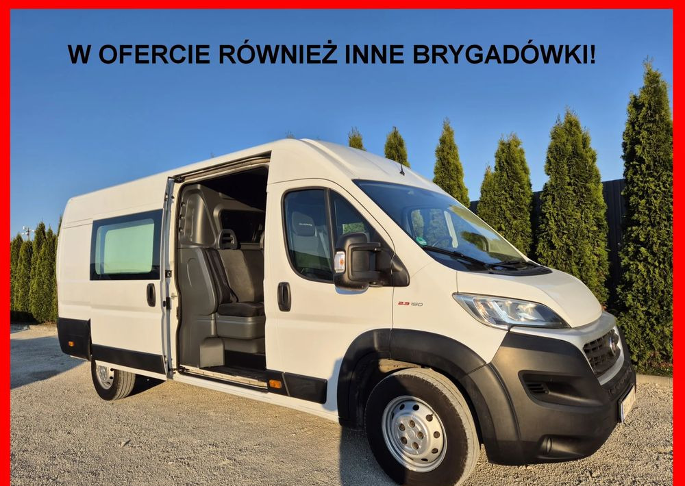 Fiat Ducato 2.3 150KM Brygadówka Maxi L4h2 - Бус с двойна кабина: снимка 1 Fiat Ducato 2.3 150KM Brygadówka Maxi L4h2 - Бус с двойна кабина: снимка 1