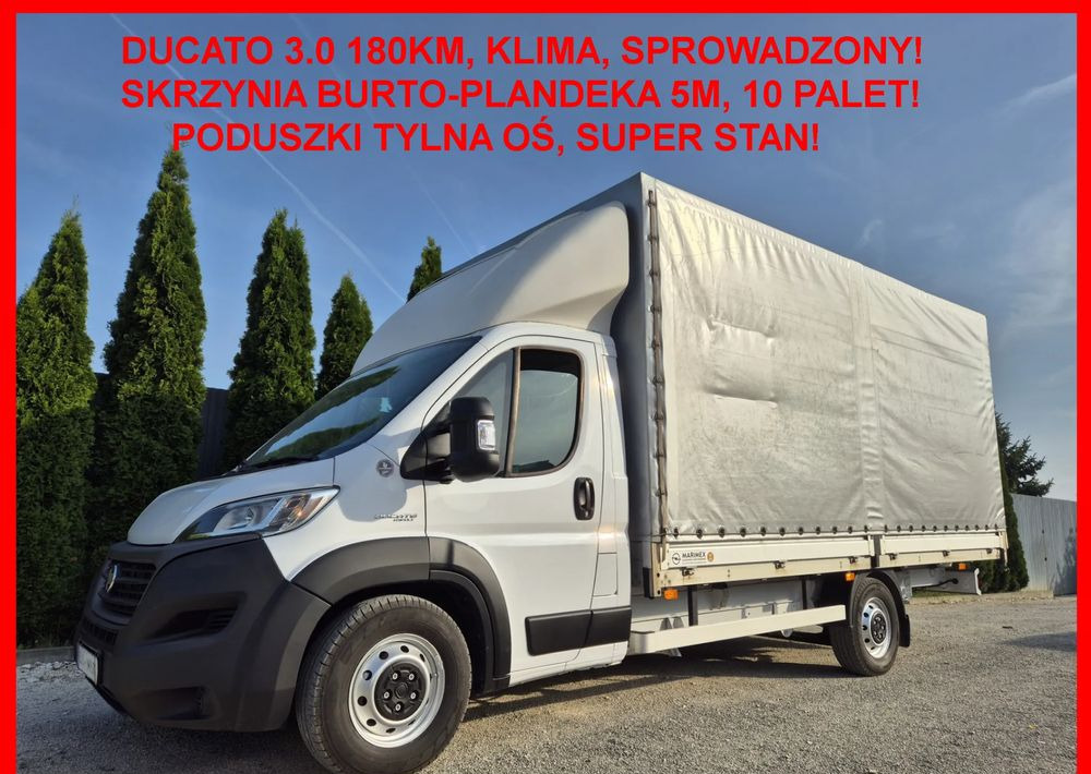 Fiat Ducato 3.0 180KM Maxi - Брезентов бус: снимка 2 Fiat Ducato 3.0 180KM Maxi - Брезентов бус: снимка 2