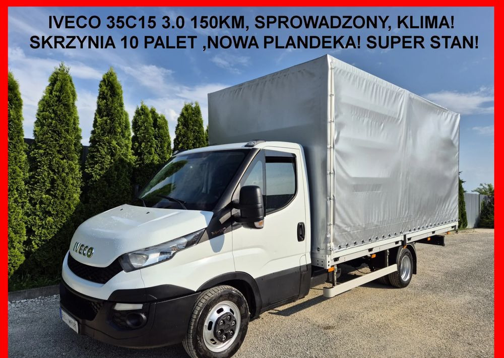 Iveco 35C15 3.0 150KM, Burto-Plandeka - Бордови бус: снимка 2 Iveco 35C15 3.0 150KM, Burto-Plandeka - Бордови бус: снимка 2