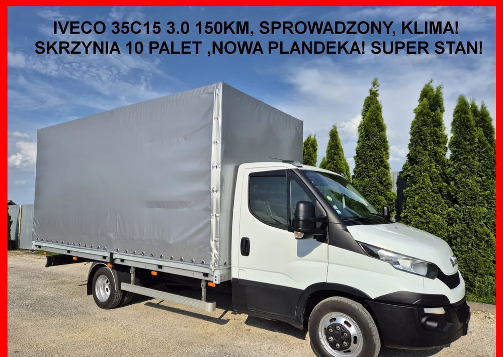 Iveco 35C15 3.0 150KM, Burto-Plandeka - Брезентов бус: снимка 1 Iveco 35C15 3.0 150KM, Burto-Plandeka - Брезентов бус: снимка 1