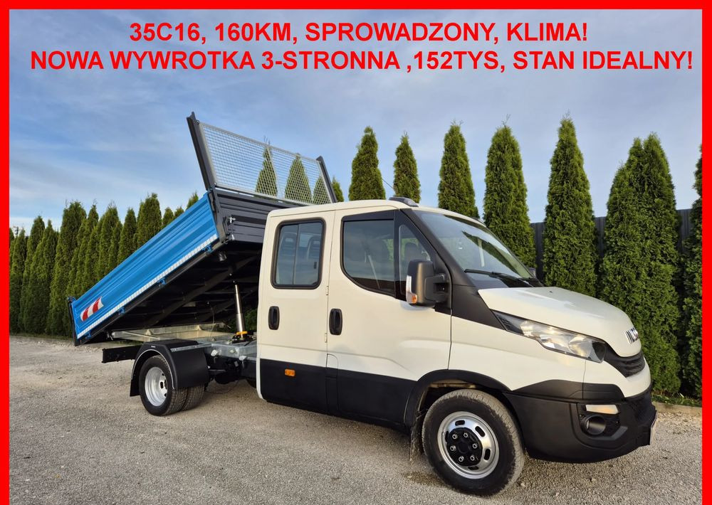 Iveco 35C16 35C15 160KM Brygadówka - Бус самосвал: снимка 1 Iveco 35C16 35C15 160KM Brygadówka - Бус самосвал: снимка 1