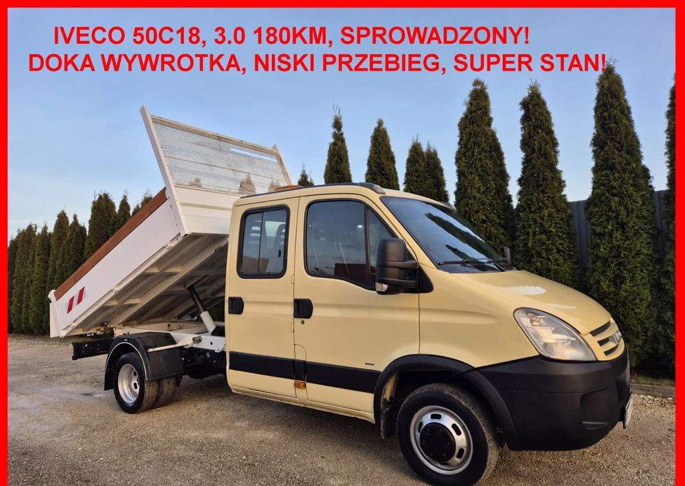 Iveco 50C18 3.0 180KM brygadówka/ - Бус самосвал: снимка 1 Iveco 50C18 3.0 180KM brygadówka/ - Бус самосвал: снимка 1