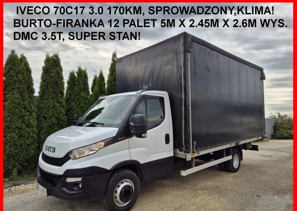 Iveco 70C17 3.0 170KM Skrzyniowy - Брезентов бус: снимка 2 Iveco 70C17 3.0 170KM Skrzyniowy - Брезентов бус: снимка 2