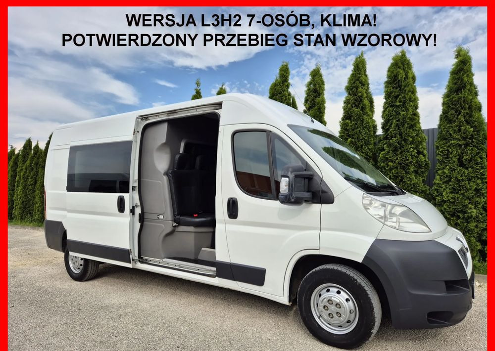 Peugeot Boxer 2.2 130KM Dubel Kabina L3H2 - Бус с двойна кабина: снимка 1 Peugeot Boxer 2.2 130KM Dubel Kabina L3H2 - Бус с двойна кабина: снимка 1