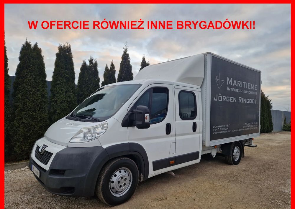 Peugeot Boxer 3.0 160KM Brygadówka - Бус с двойна кабина: снимка 2 Peugeot Boxer 3.0 160KM Brygadówka - Бус с двойна кабина: снимка 2